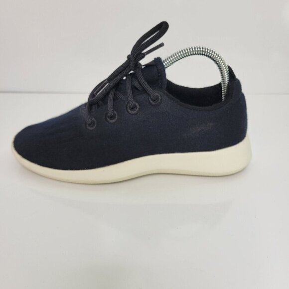 Allbirds Wool Runners Womens Size 8 Sneakers WR Athletic Shoes Navy Blue - Picture 1 of 9